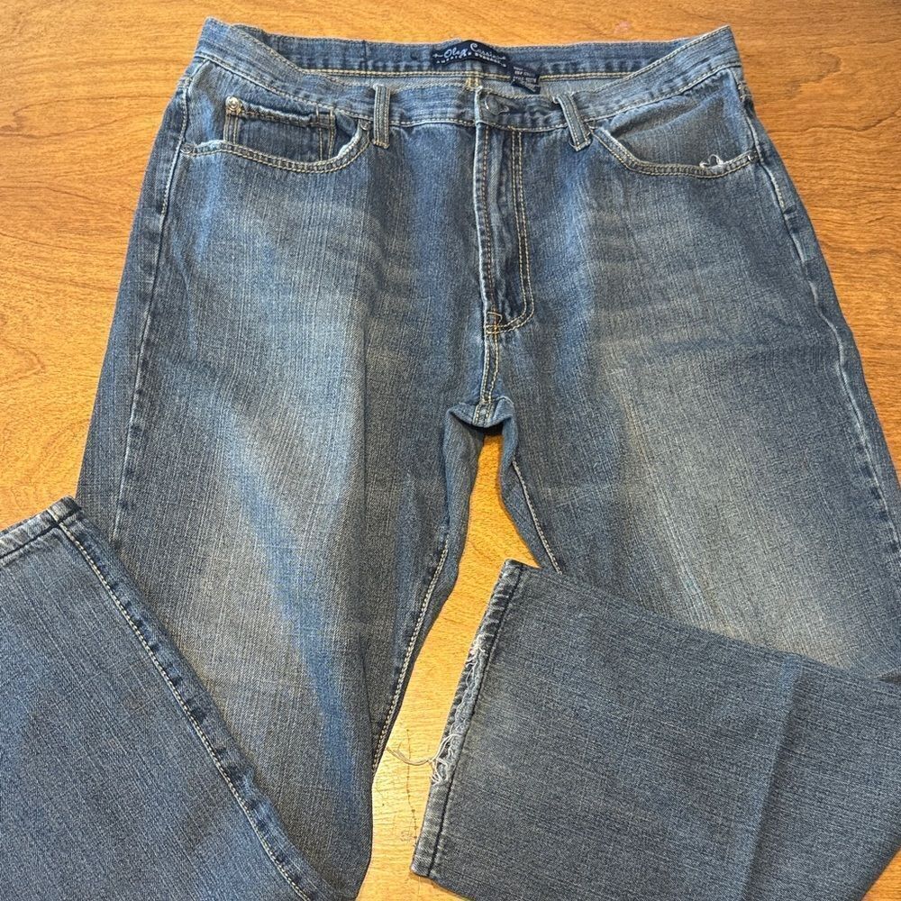 Oleg Cassini Men's Bootcut Jeans
